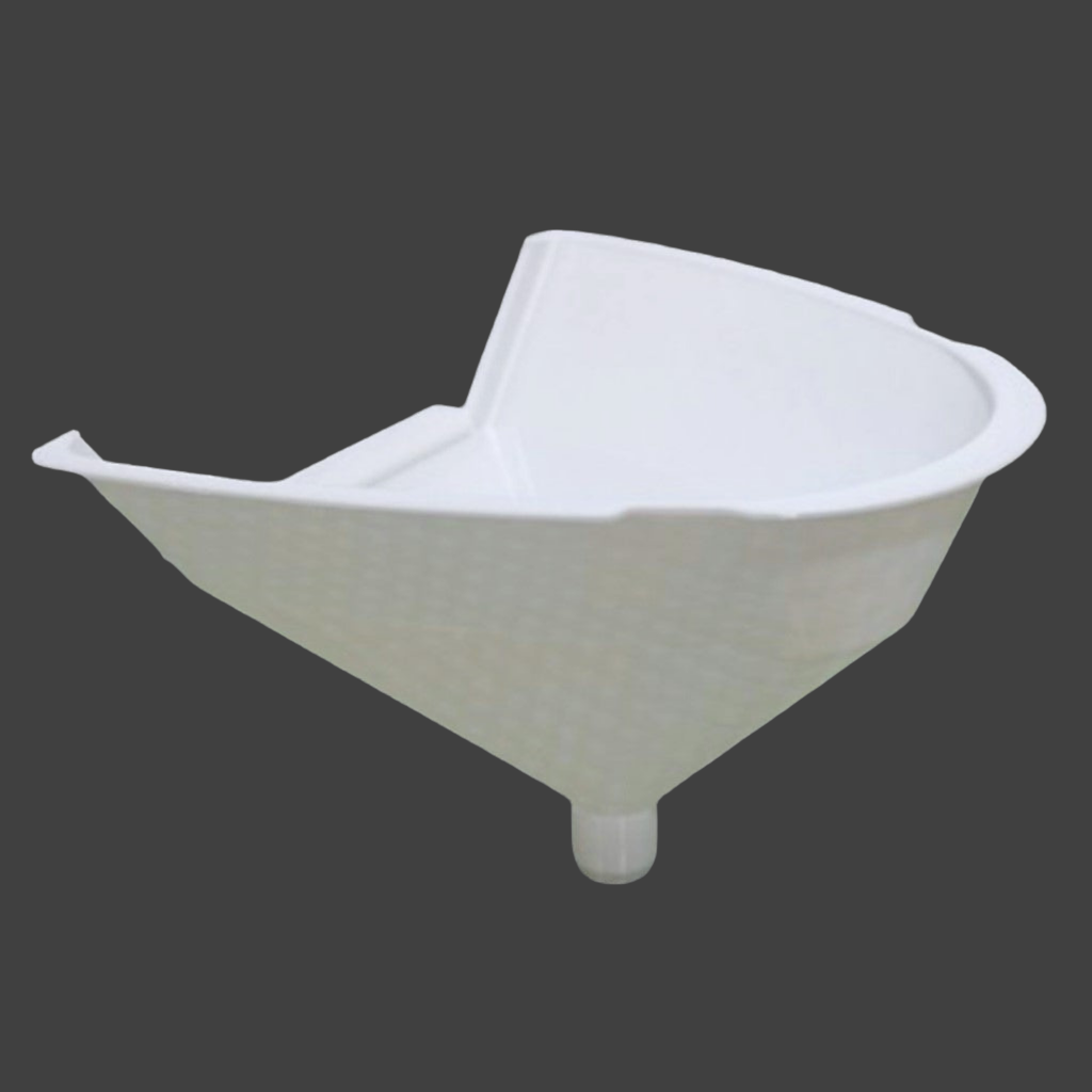 Urine Diverter (elongated and round toilet seat)