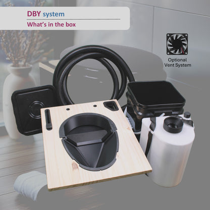 DBY (Design-Box-Yourself) system - Great for DIY Composting Toilet