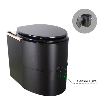 MoLoo Noir Composting Toilet