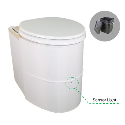 MoLoo Noir Composting Toilet